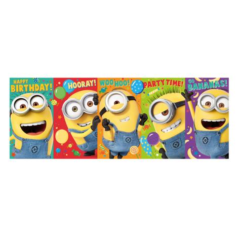 Happy Birthday Minions Fold Out Card £3.40